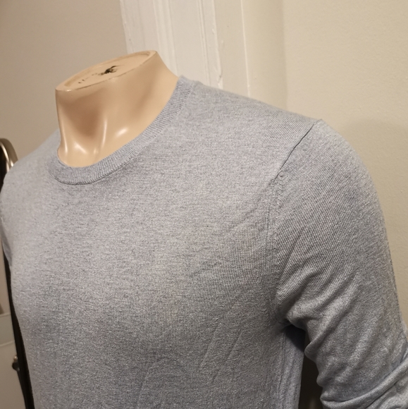 🆕🎁💎 Banana Republic Luxury Blend Sweater Blue S - Picture 3 of 10